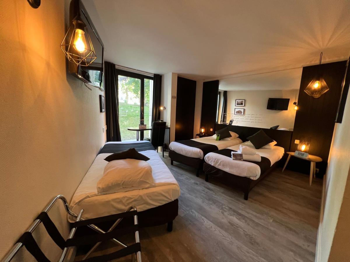 Logis Hotel Restaurant Des Acacias Lille Neuville En Ferrain Нювил-ан-Феран Екстериор снимка